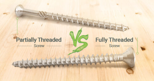 Tecfi Screws Wood bronzate 3,5x35 PZ 500 