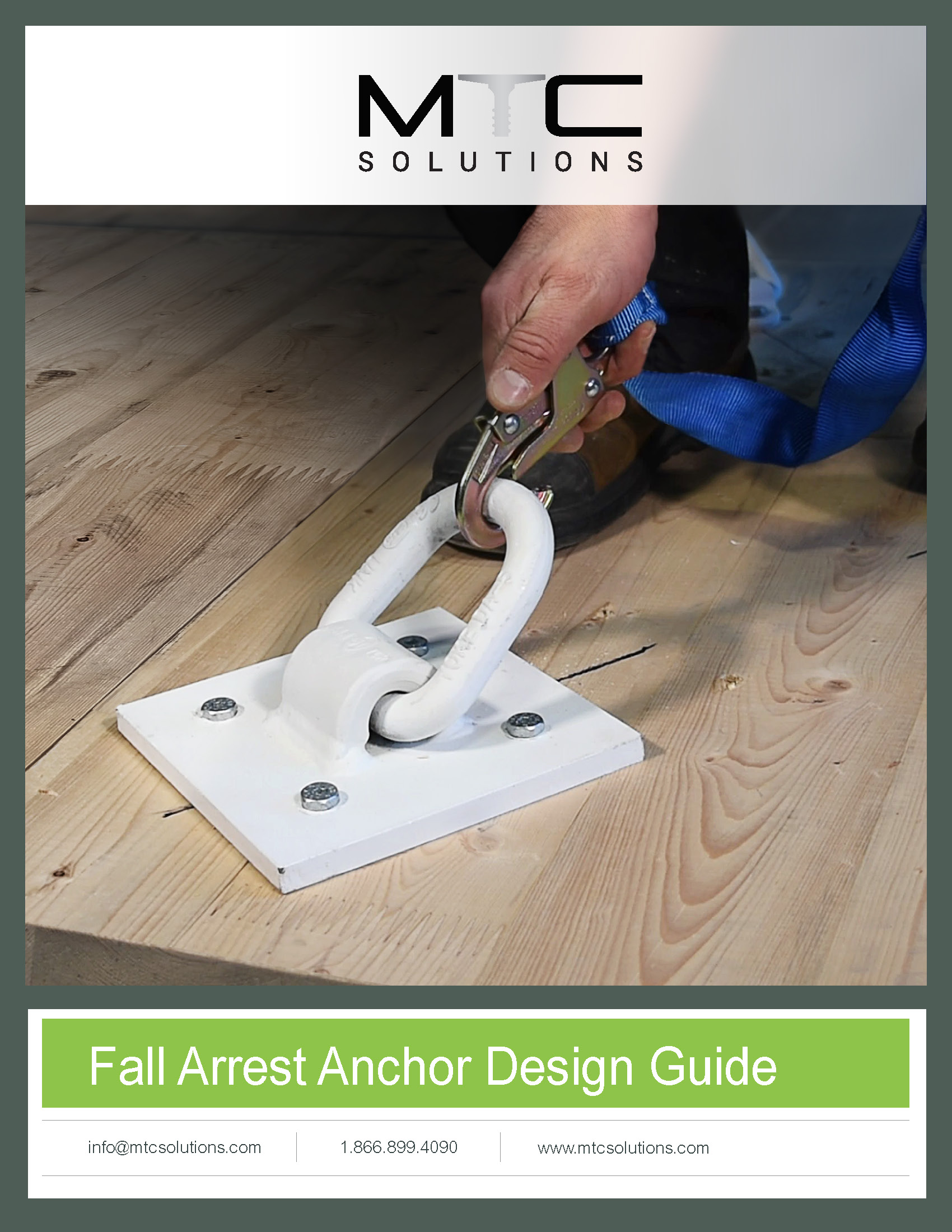 Fall Arrest Anchor Design Guide | Mass Timber Connections (MTC) Solutions