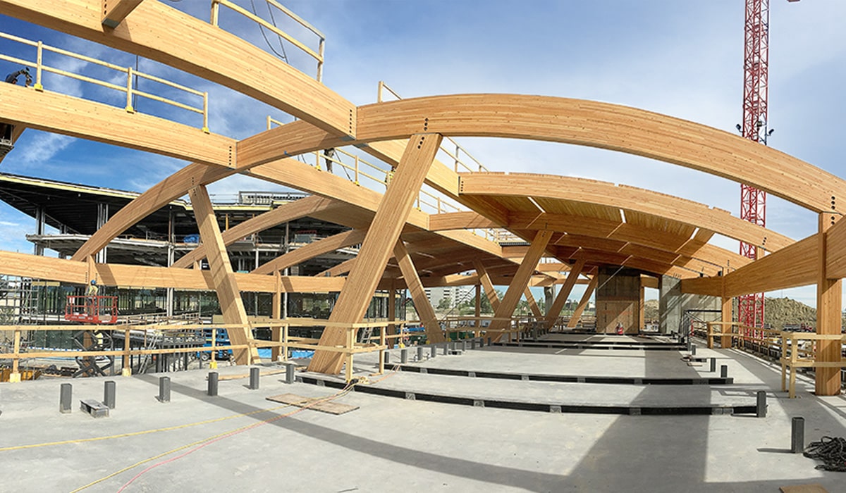 ATCO Commercial Centre - Mass Timber Connections (MTC) Solutions