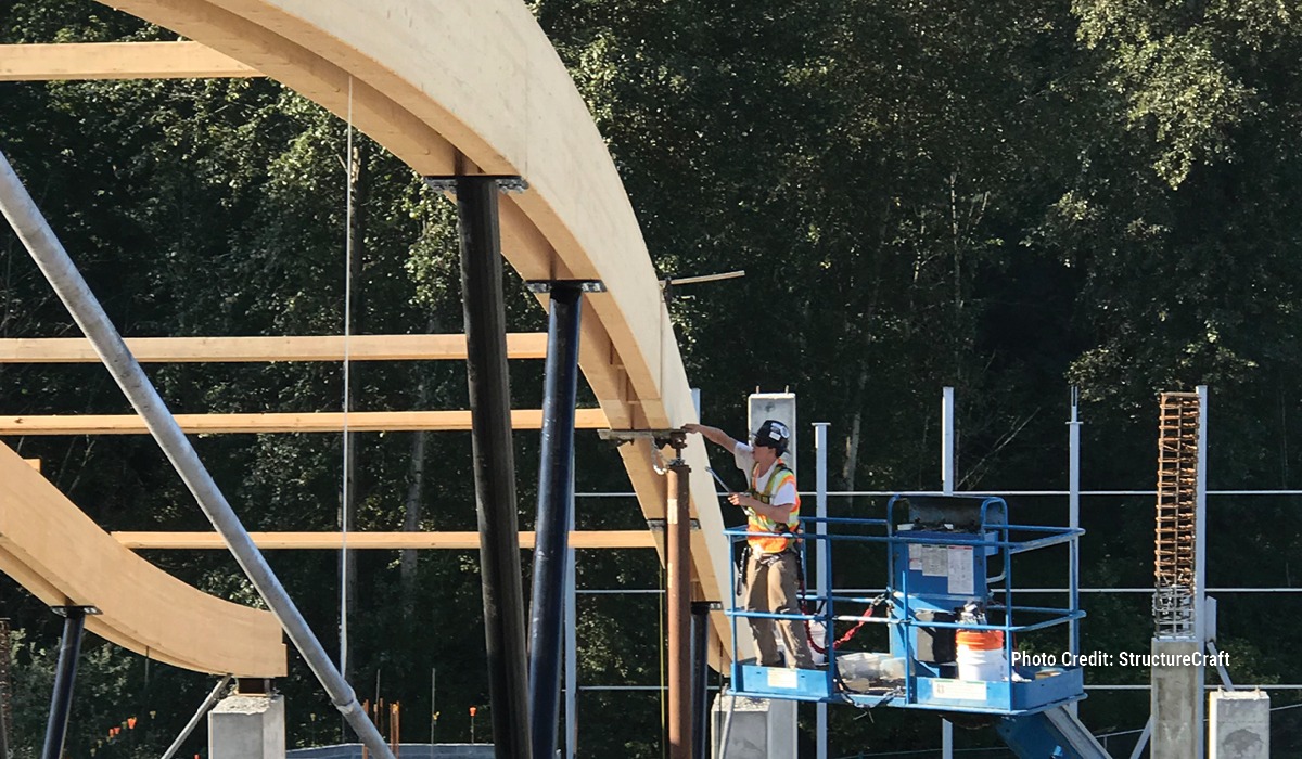 North Surrey Sport & Ice Complex - Mass Timber Connections (MTC) Solutions