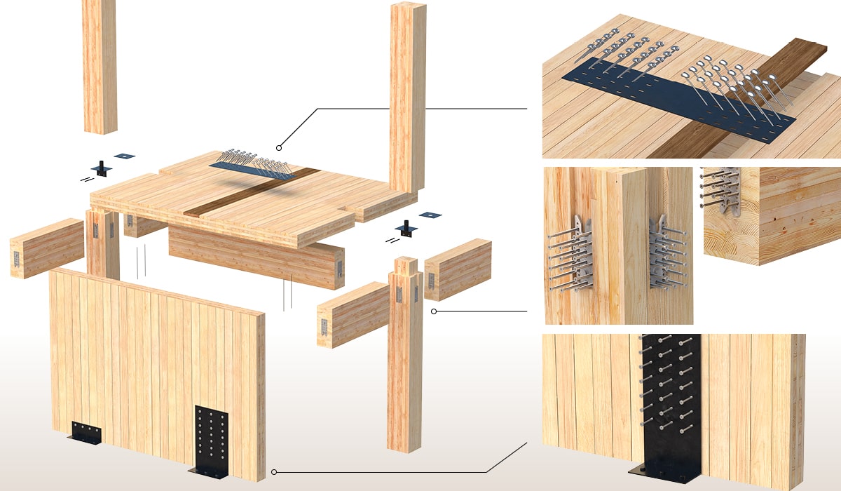 Mass Timber Connections Behavior