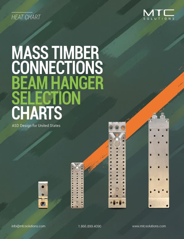 Mass Timber Connections Beam Hanger Selection Charts