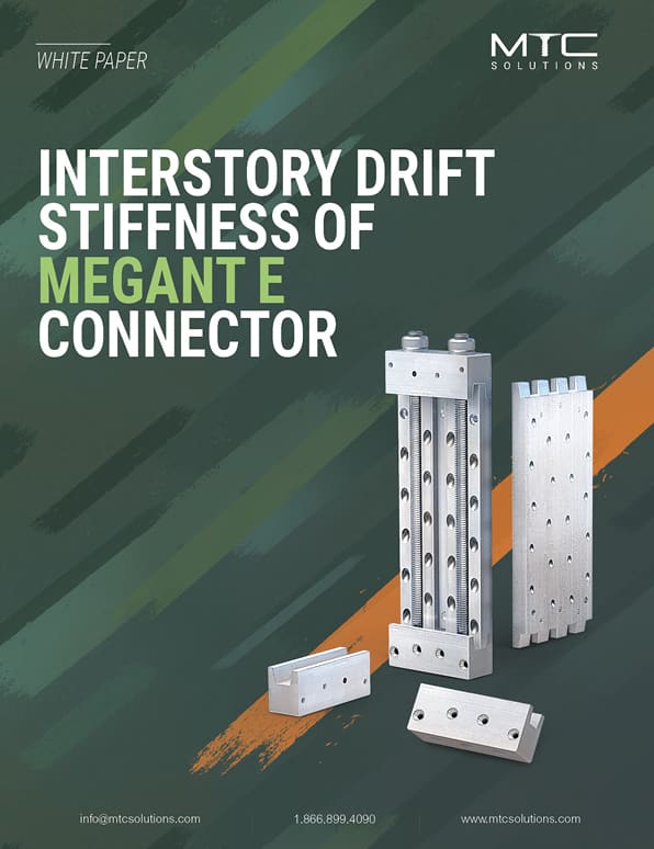 Interstory Drift Stiffness of MEGANT E Connector