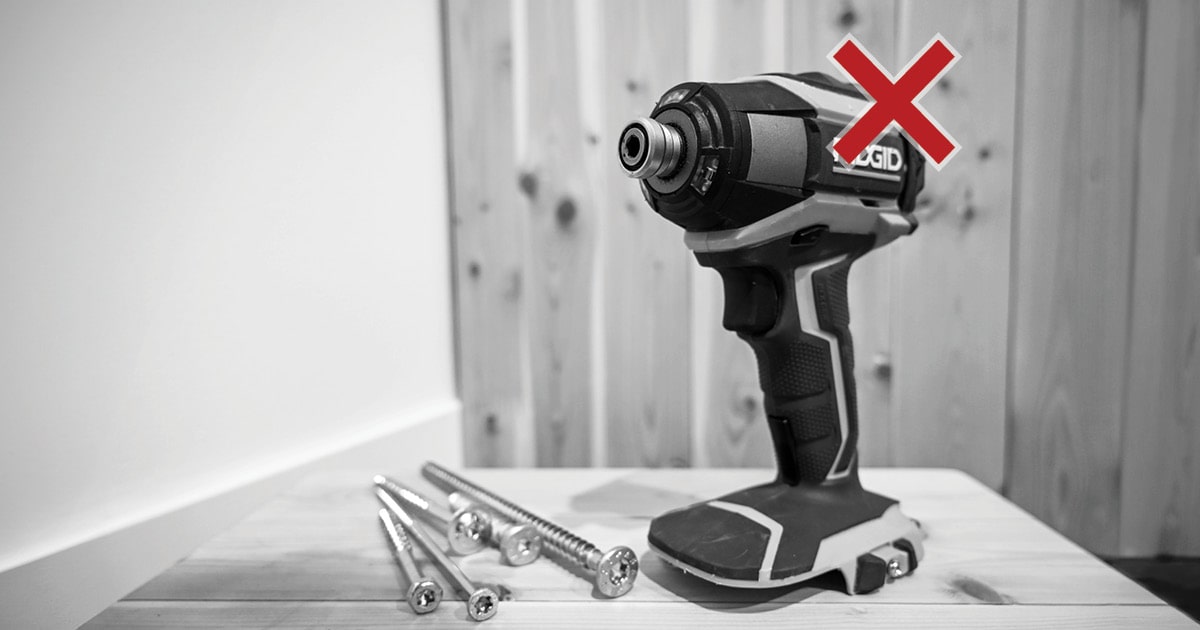 Why Impact Drills Might Not Be the Best Tools for Mass Timber Hardware Installation?
