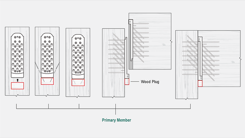 Optional Measures - Pre-Install Wood Plug