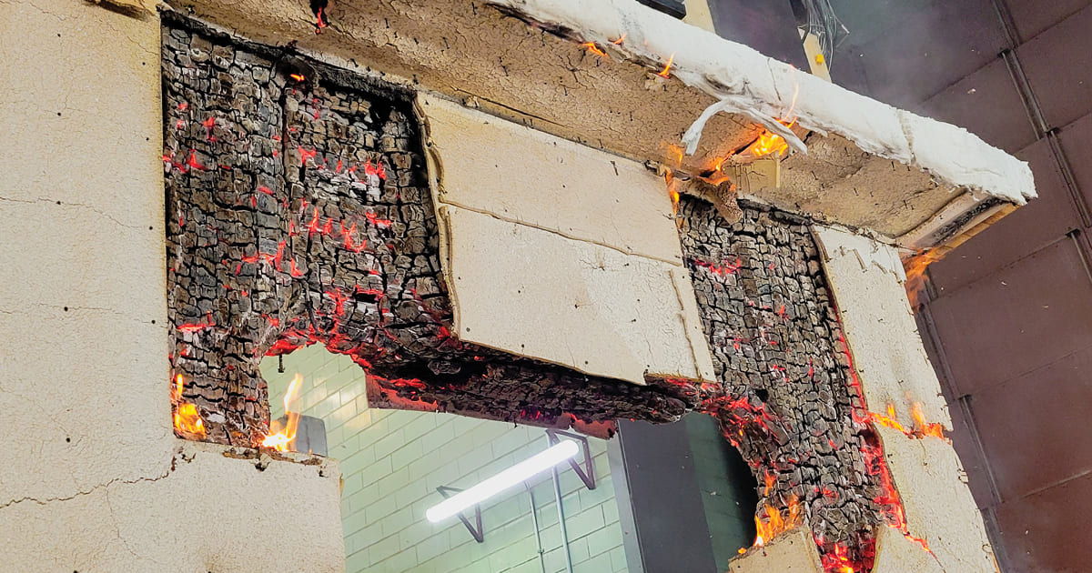 Inside R&D — APEX 2-Hour, Full-Frame, Fully Loaded Fire Testing