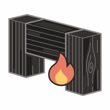 Icon for fire testing of beam hangers